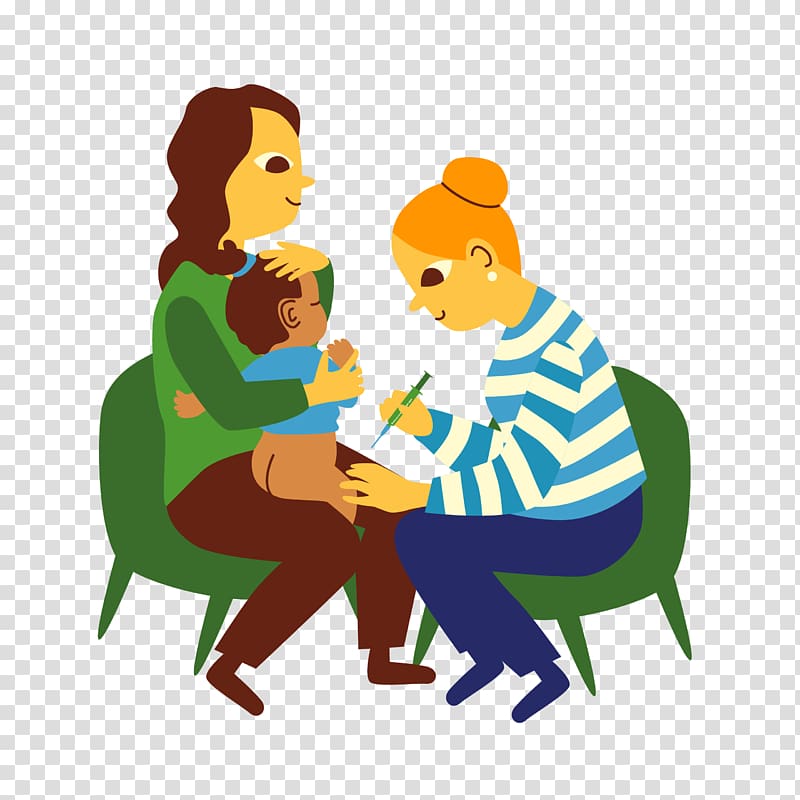 Vaccine Illustration Child Vaccination, child transparent background PNG clipart