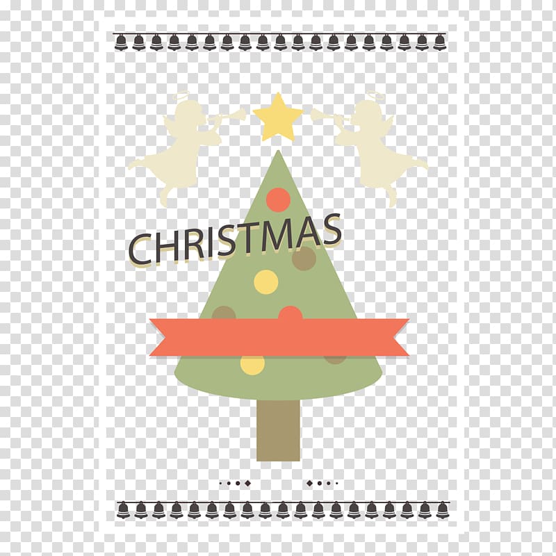 Poster Christmas, christmas tree icon design transparent background PNG clipart
