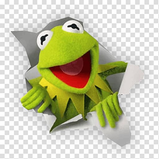 Kermit the Frog Miss Piggy The Muppets , frog transparent background PNG clipart