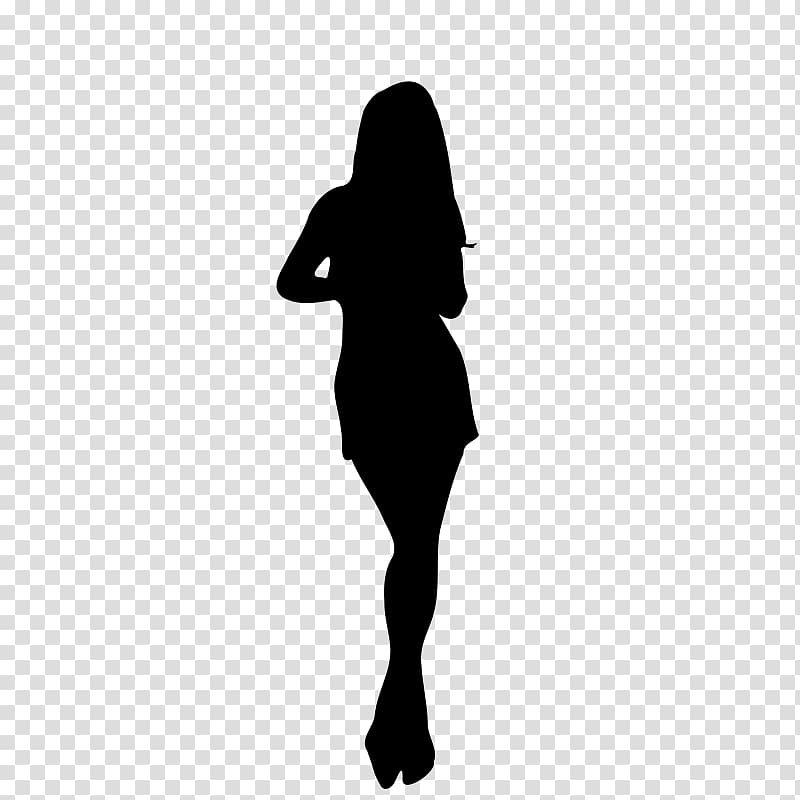 Silhouette Woman , Silhouette Free transparent background PNG clipart