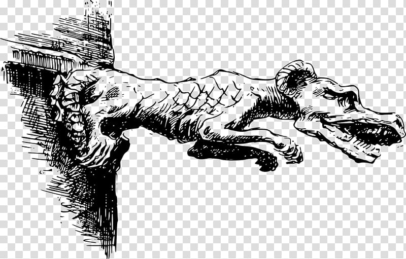 Gargoyle Drawing , others transparent background PNG clipart