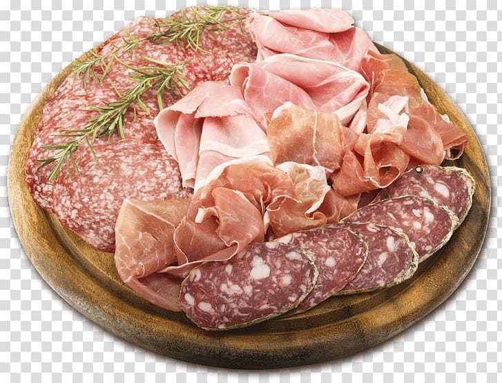 Salami Ham Mortadella Bacon Prosciutto, ham transparent background PNG clipart