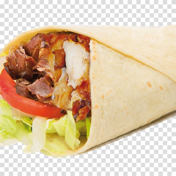 Korean taco Gyro Wrap Shawarma Burrito, meat transparent background PNG clipart