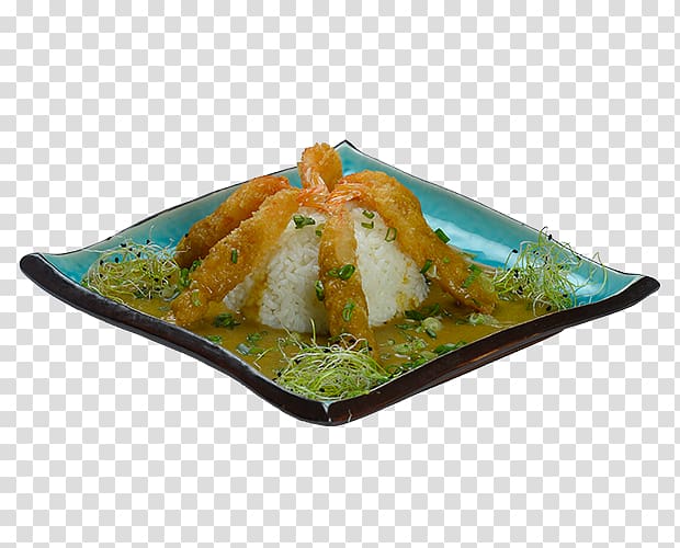 Shrimp curry Sushi Fried rice Tataki Chicken curry, sushi transparent background PNG clipart