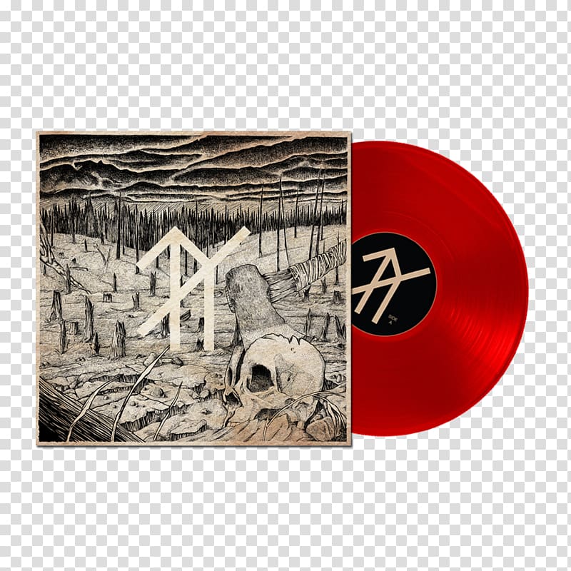 Bereft Phonograph record Lands Leichenhaus LP record, red blood transparent background PNG clipart