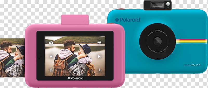 Polaroid Snap Touch Instant camera Polaroid Corporation , Polaroid Snap transparent background PNG clipart