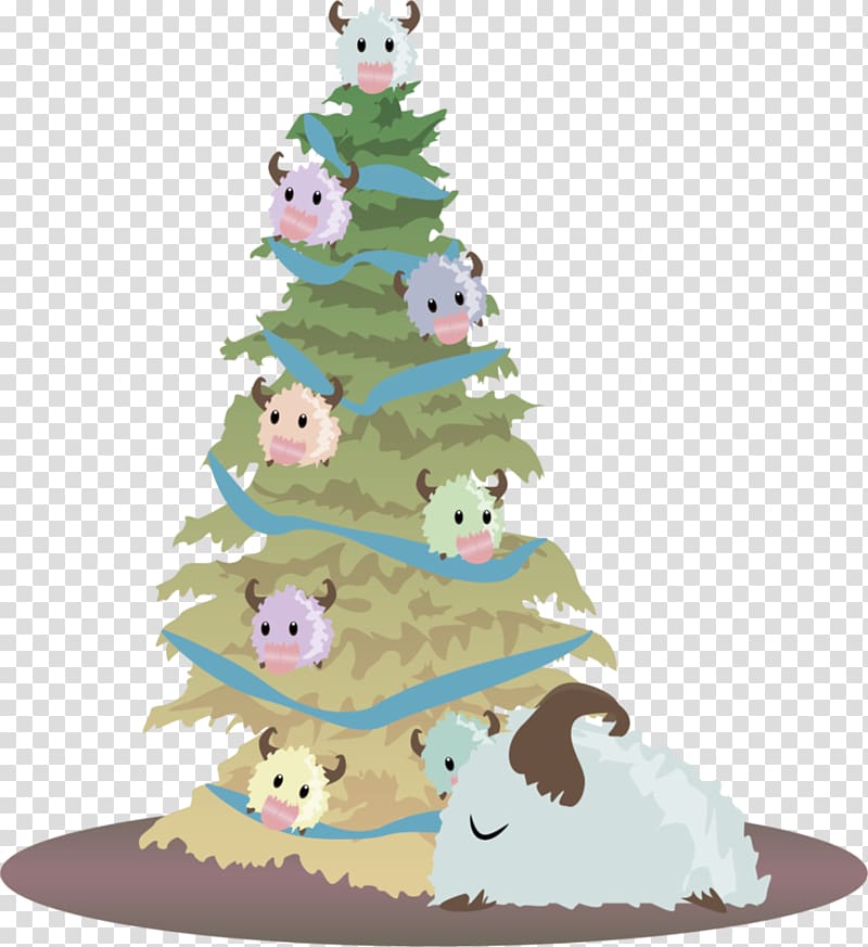 Christmas tree League of Legends Bilgewater Christmas gift, christmas tree transparent background PNG clipart