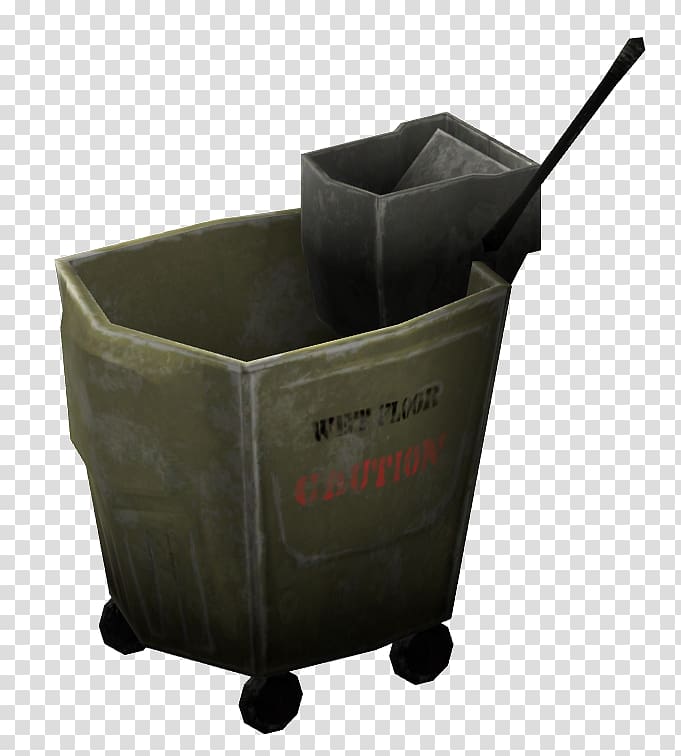 Mop bucket cart Fallout 3 Fallout: New Vegas, bucket transparent background PNG clipart