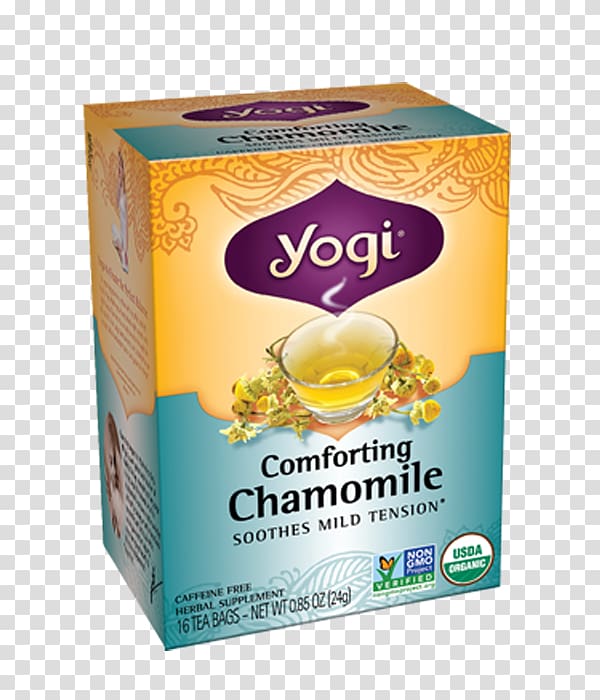 Green tea Kombucha Organic food Yogi Tea, Chamomile Tea transparent background PNG clipart