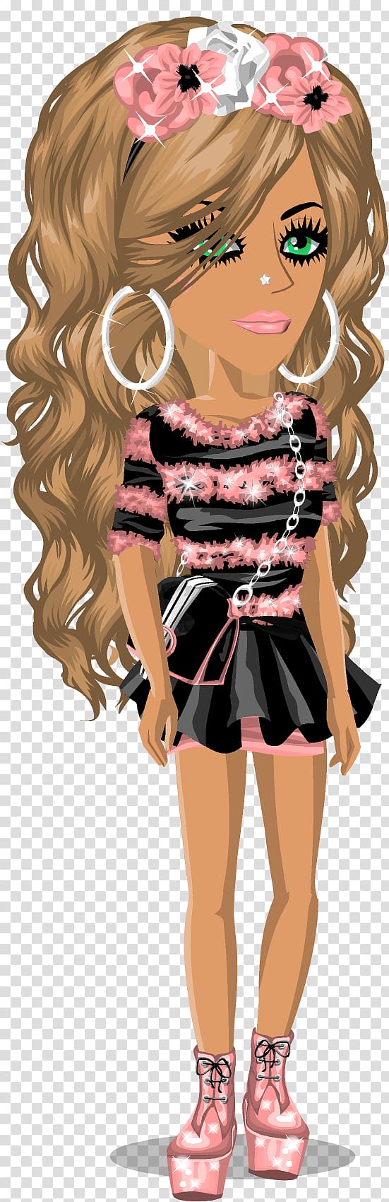 MovieStarPlanet Character Avatar Game, Vip Party christmas transparent background PNG clipart