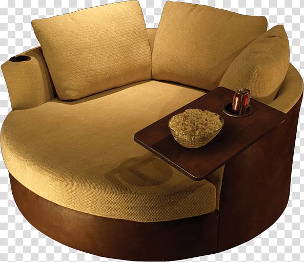 Couch Table Chair Living room Chaise longue, cinema seat transparent background PNG clipart