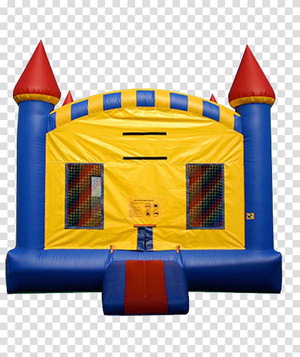 Inflatable Bouncers Castle Mechanical bull Playground slide, Castle transparent background PNG clipart