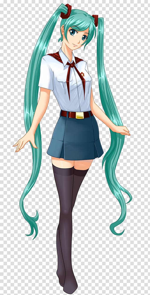 Everlasting Summer Doki Doki Literature Club! Hatsune Miku Visual novel Character, everlasting summer transparent background PNG clipart