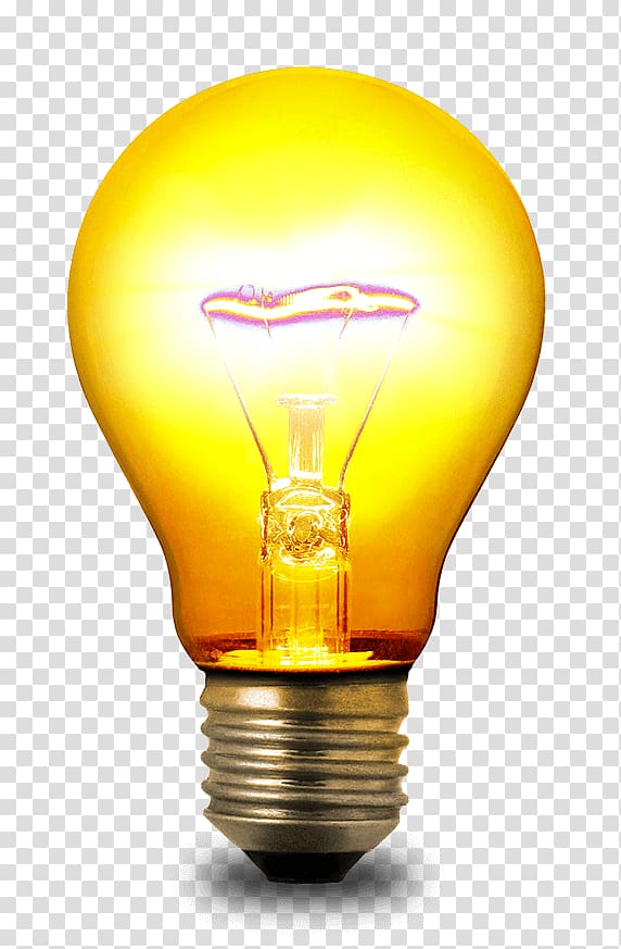 Incandescent light bulb LED lamp Light-emitting diode, light transparent background PNG clipart