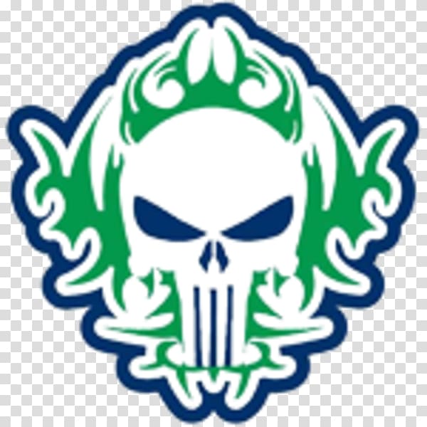 Punisher Human skull symbolism Decal Sticker, skull transparent background PNG clipart