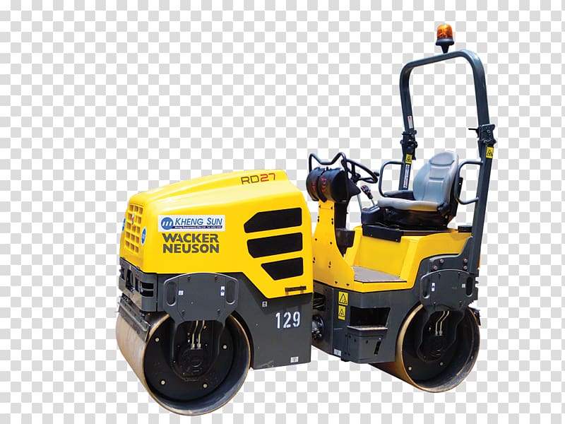 Road roller Kheng Sun Hiring Equipments Private Limited Compactor Machine Bulldozer, others transparent background PNG clipart