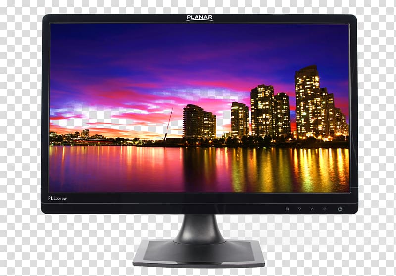 Computer Monitors Planar PLL2410W LED-backlit LCD Planar Systems Liquid-crystal display, others transparent background PNG clipart