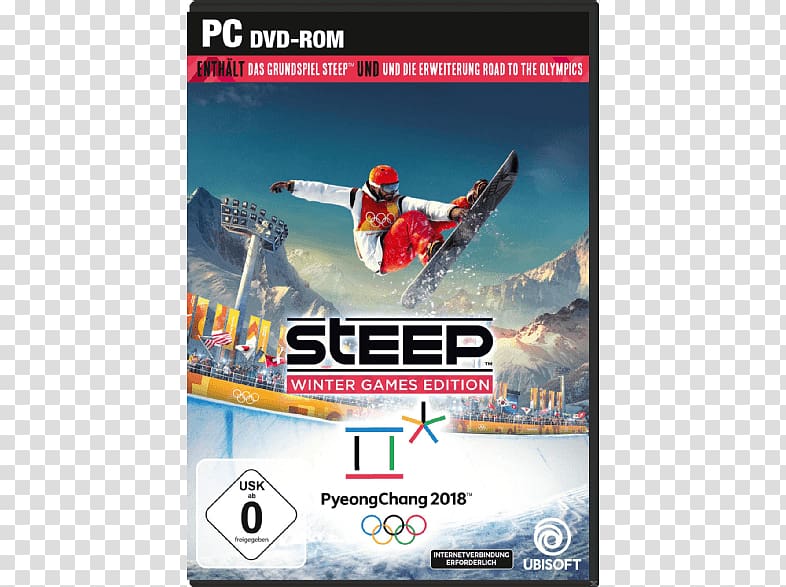 PyeongChang 2018 Olympic Winter Games Olympic Games Steep: Road to the Olympics Project CARS 2 PlayStation 4, assassin's creed odyssey ultimate edition transparent background PNG clipart