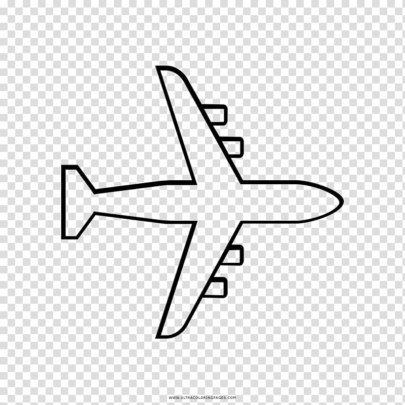 Airplane Drawing Air Transportation Diagram, airplane transparent background PNG clipart