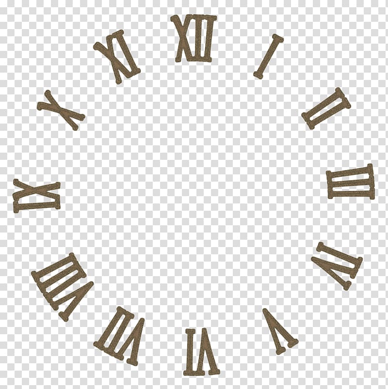 roman numerals of clock, Clock face Roman numerals Numeral system Digital clock, Digital Clock transparent background PNG clipart