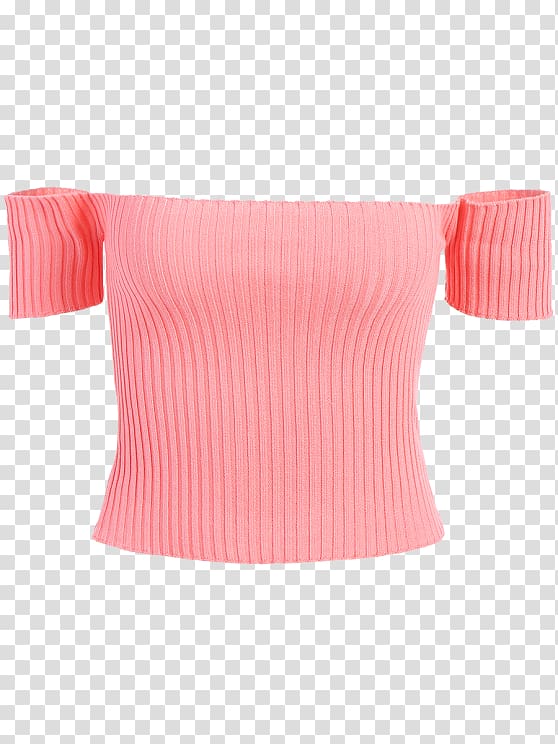 T-shirt Crop top Sweater Clothing, girl shirts transparent background PNG clipart