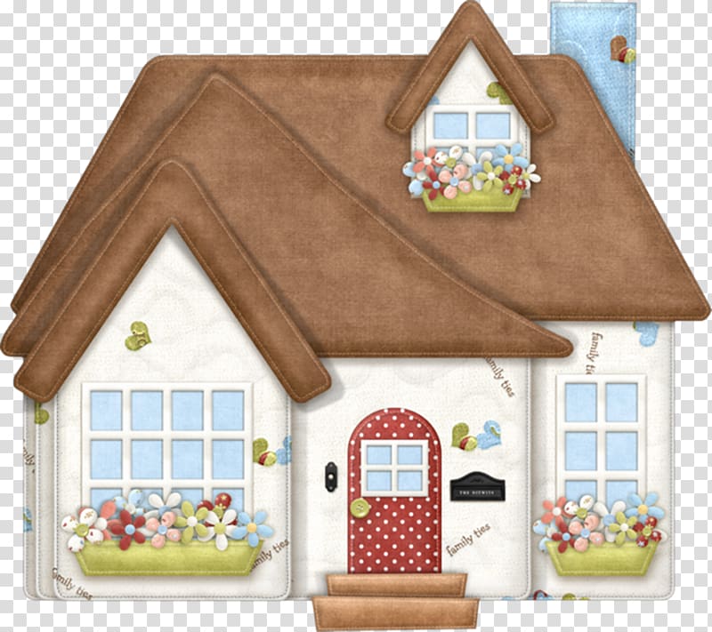 Gingerbread house Housewarming party , house transparent background PNG clipart