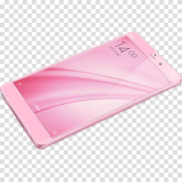 Smartphone Xiaomi Mi Note Xiaomi Mi4 Pink, smartphone transparent background PNG clipart