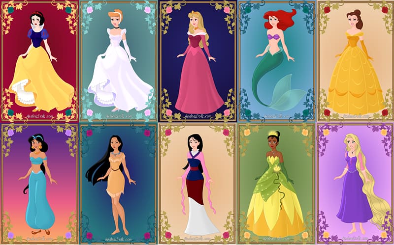 Princess Jasmine Cinderella Ariel Fa Mulan Rapunzel, Princesses transparent background PNG clipart