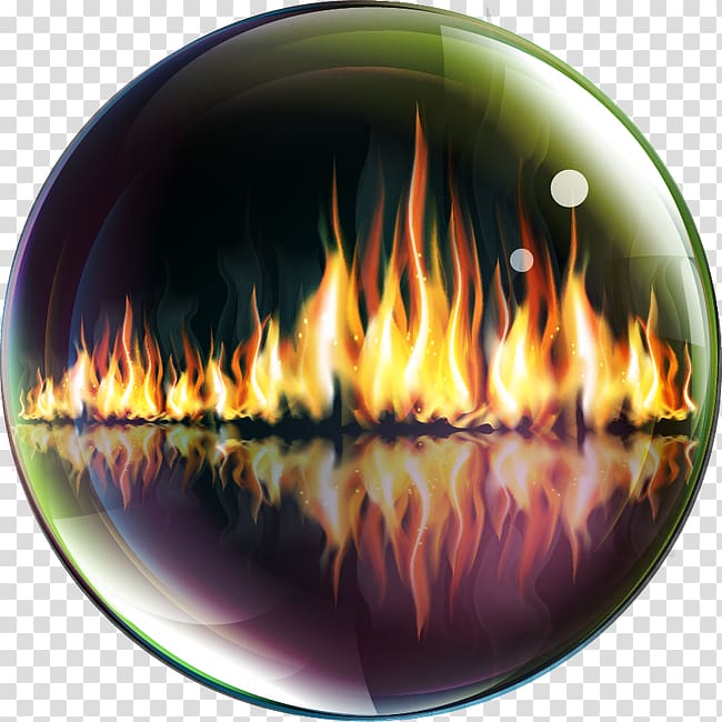 Fire-resistance rating Fire glass, Cool creative flame transparent background PNG clipart