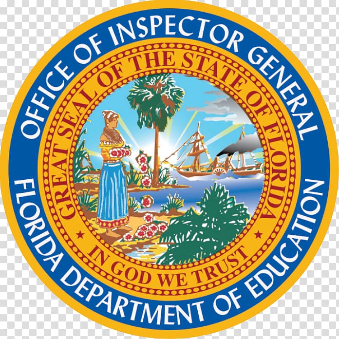 Florida Department of Education Office of Inspector General My Junior Year of Loathing Seal of Florida, others transparent background PNG clipart