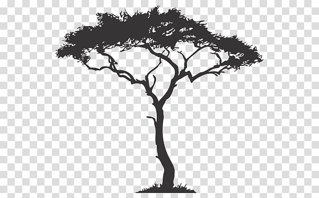 Africa Tree Drawing Decal, Africa transparent background PNG clipart