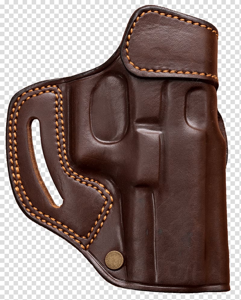 Gun Holsters Leather Concealed carry Weapon Glock Ges.m.b.H., Handgun Holster transparent background PNG clipart