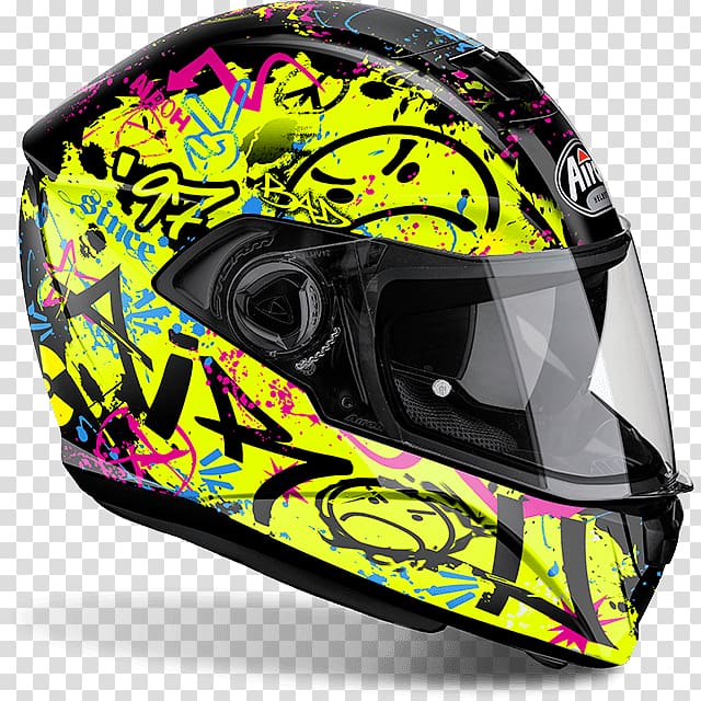 Motorcycle Helmets AIROH Storm, cool moto transparent background PNG clipart