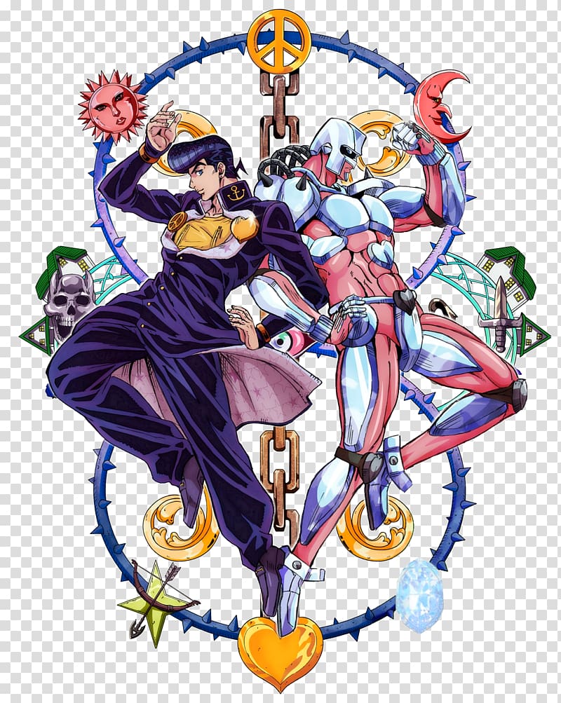 Great Days Units Ver. Diamond Is Unbreakable JoJo's Bizarre Adventure Great Days,English Ver.-, champloo transparent background PNG clipart