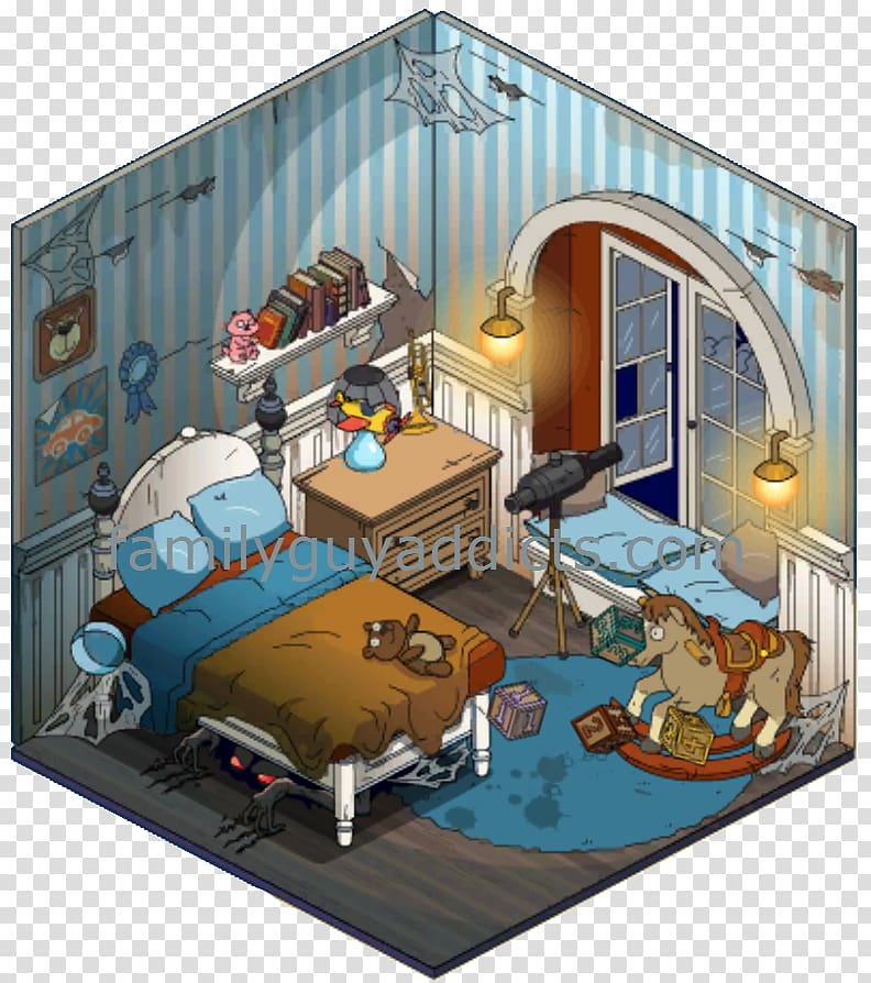 House, kids room transparent background PNG clipart