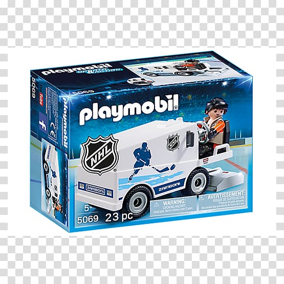 Playmobil Ice resurfacer Toy National Hockey League Amazon.com, toy transparent background PNG clipart