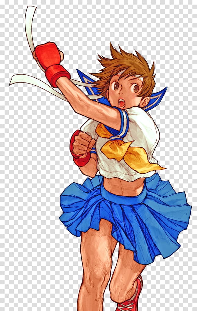 Sakura Kasugano Street Fighter Chun-Li Morrigan Aensland Capcom, sakura kasugano transparent background PNG clipart