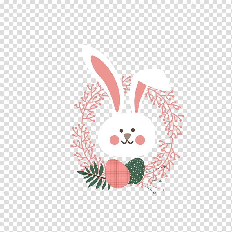 European rabbit Cuteness Head, Cute White Rabbit vote transparent background PNG clipart