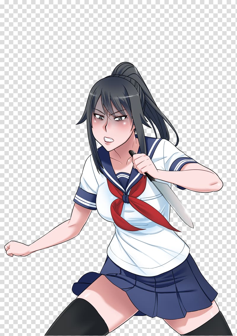 Yandere Simulator Yuno Gasai Game , jackie chan transparent background PNG clipart