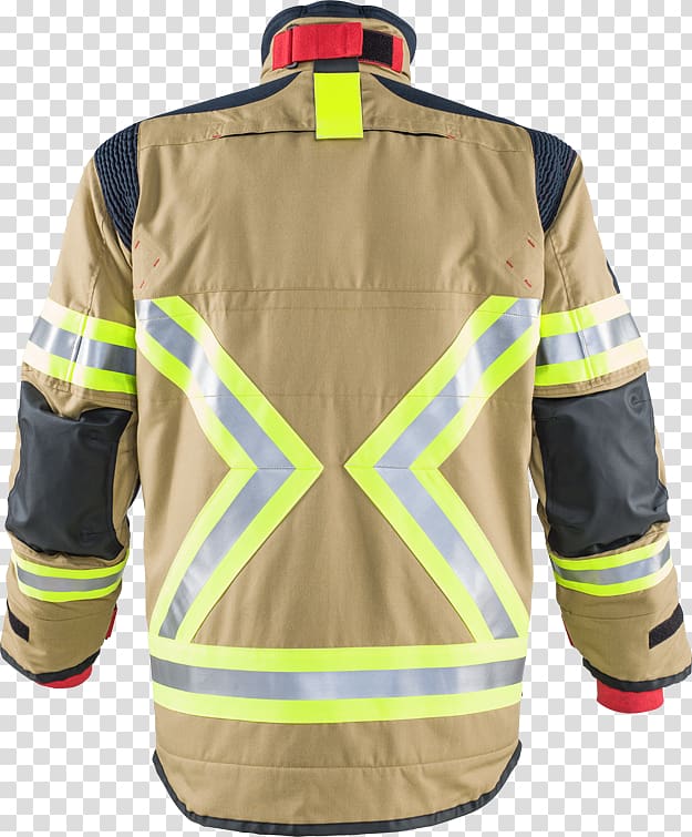Fire Windstopper Jacket Gore-Tex Suit, golden yellow material transparent background PNG clipart