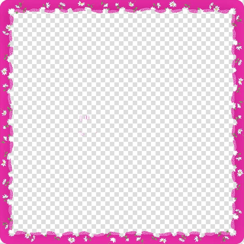 Pink Rose , Simple Rose Border transparent background PNG clipart