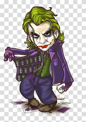 Joker Harley Quinn Riddler Batman Chibi, joker transparent background PNG  clipart | HiClipart
