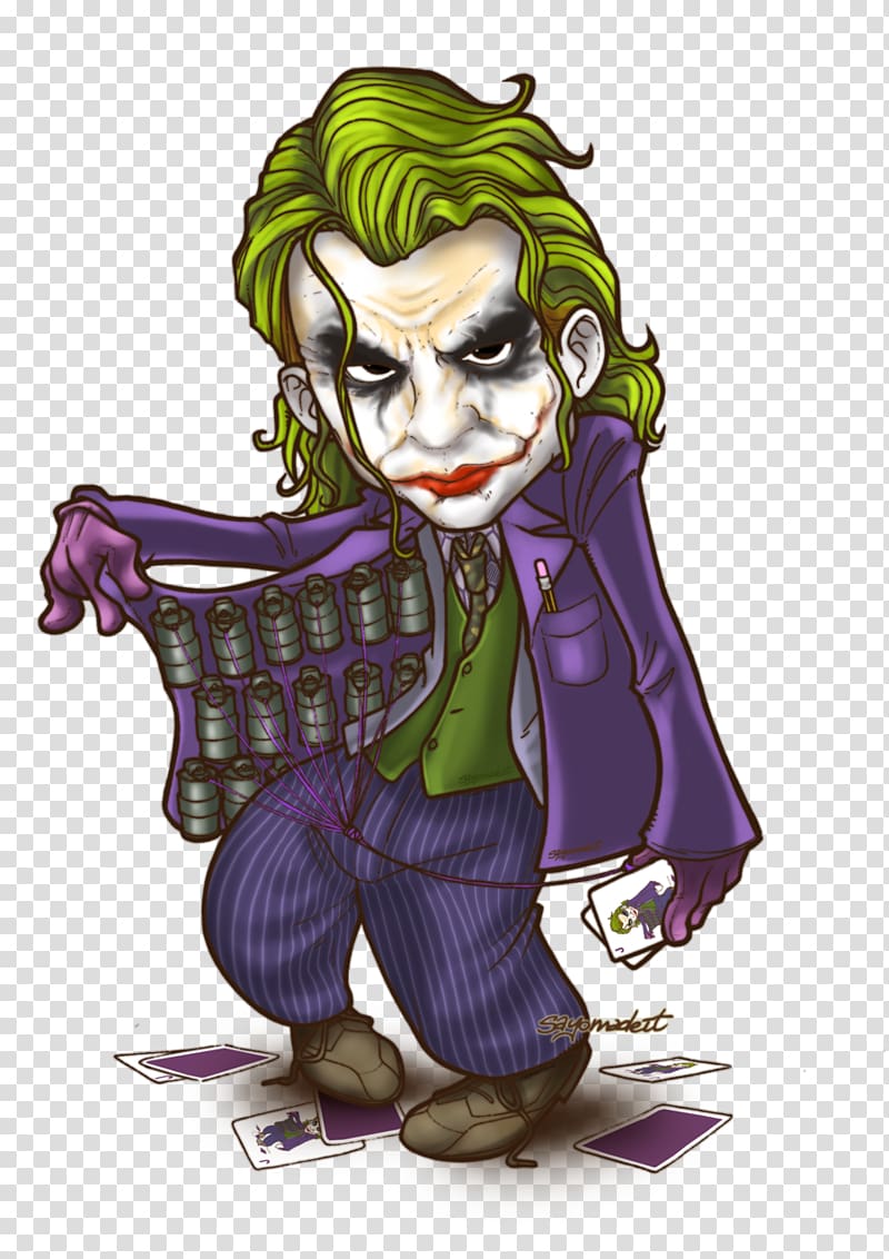 Joker Batman Harley Quinn Riddler Chibi, VİLLAİN transparent background PNG clipart