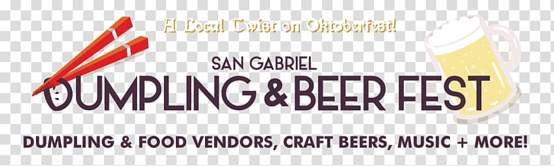 San Gabriel Mission Playhouse Beer Oktoberfest Banner Logo, october beer fest transparent background PNG clipart