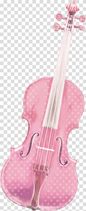 Violin Cello Viola Pink Musical Instruments, violin transparent background PNG clipart