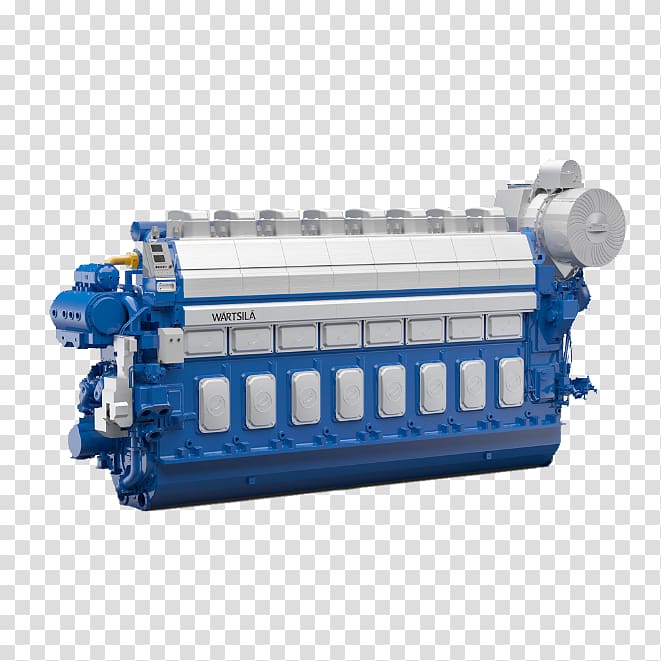 Wartsila India Pvt Ltd Wärtsilä 46 Power station Engine, engine transparent background PNG clipart