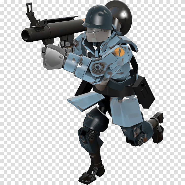 Team Fortress 2 Robot Soldier Internet bot, robot transparent background PNG clipart