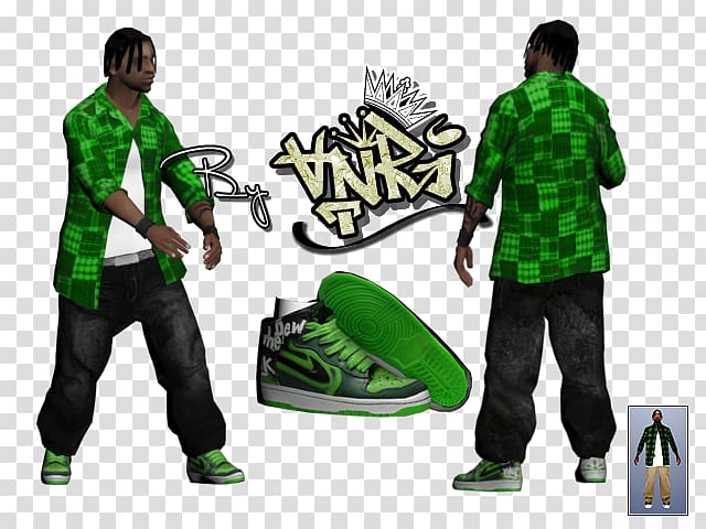 Grand Theft Auto: San Andreas San Andreas Multiplayer Grand Theft Auto: Vice City Grand Theft Auto V Grove Street Families, família transparent background PNG clipart