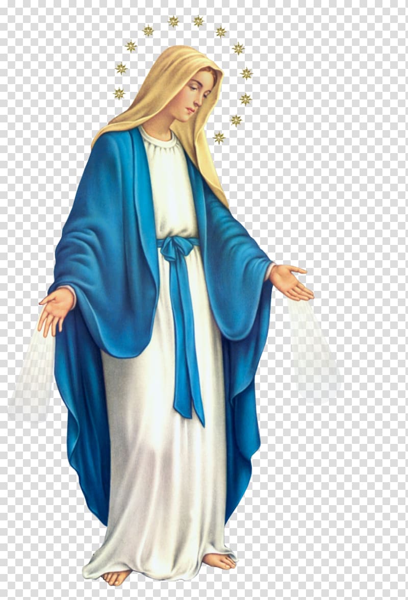Virgin Mary illustration, Lumen gentium Rosary Immaculate Conception Prayer Militia Immaculatae, prayer transparent background PNG clipart