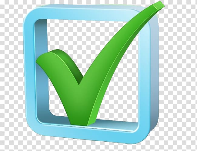 check box, Check mark Checkbox 3D computer graphics Icon, Web page registration success flag material transparent background PNG clipart